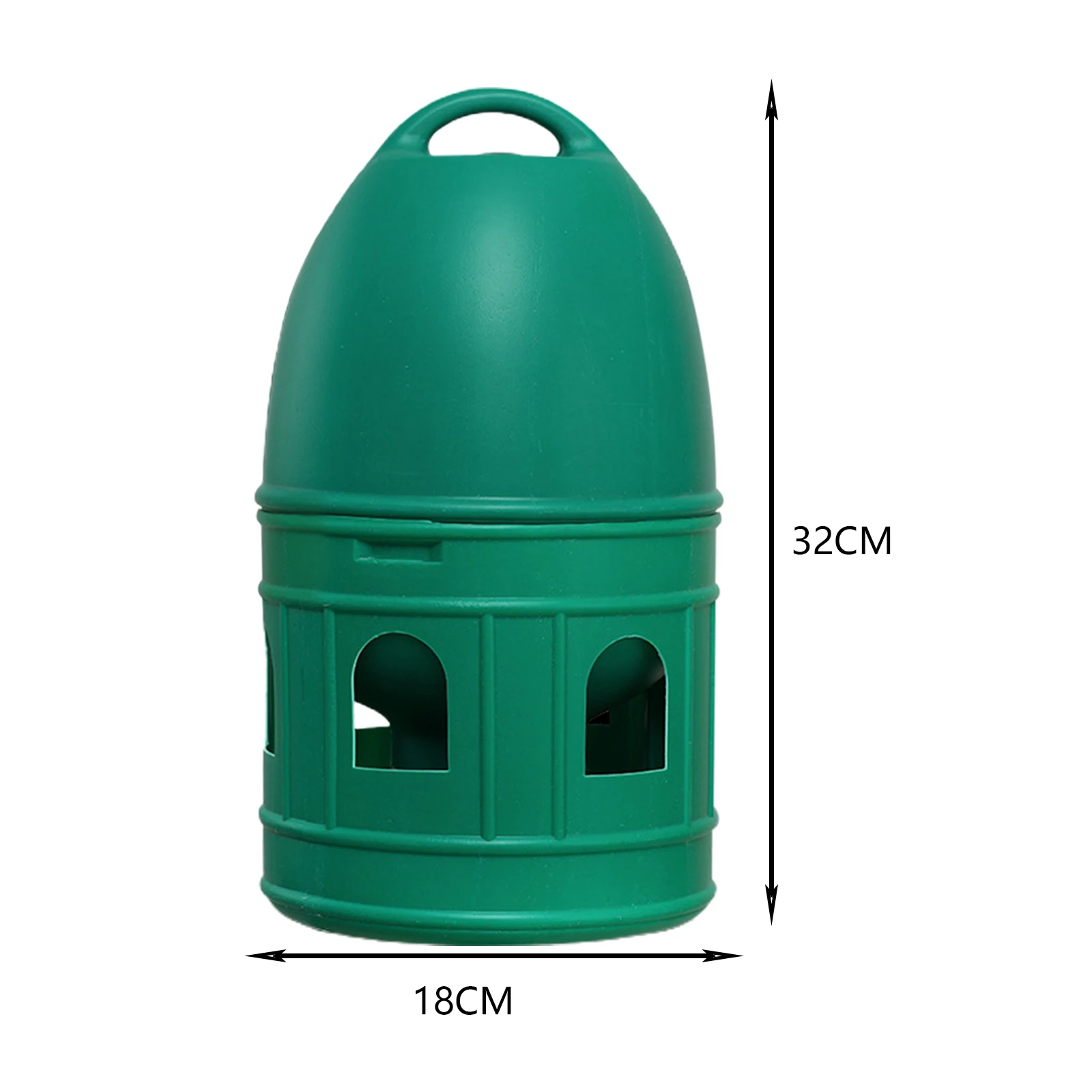 Bird Water Drinker Pigeon Water Dispenser Feeder Bird Cage Accessories Large Capacity Bird Cage Accessories with Hanging Handle - Image 9