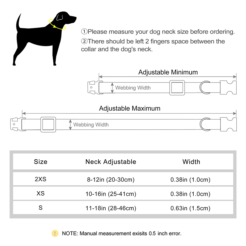 Custom Dog Collar Nylon Puppy Dog Collars With Cute Bowknot Engraved Pet Necklace Dog Collars For Small Medium Dogs Chihuahua - Image 6