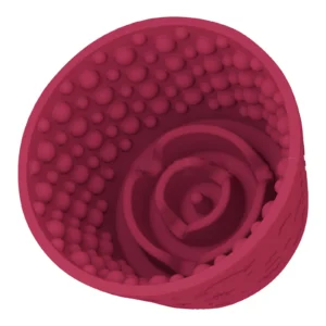 Dog Lick Bowl, Anxiety Relief Dog Licking Mat Freezer Treat Dispenser, Non-Slip Anti-Choking Silicone Slow Feeder Bowl for Dogs