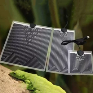 5W/7W/14W/20W Climbing Pet Heating Pad Silicone Adjustable Terrarium Reptiles Heat Mat EU Plug with Temperature Controller