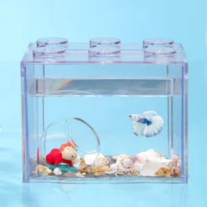 Aquarium Decoration Hideaway House Betta Fi Goldfi Micro Lacape Decorative Pet Supplies Small Farm Mountain Brand