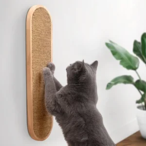Wall Mounted Cat Scratcher - Indoor Vertical Scratching Board for Cats - Scratch Pad Post - Wall Furniture