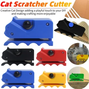 New Cardboard Cutting Machine Homemade Cardboard Cutter for Cat Scratchers Strip Stripper Plastic Handicraft DIY Tools