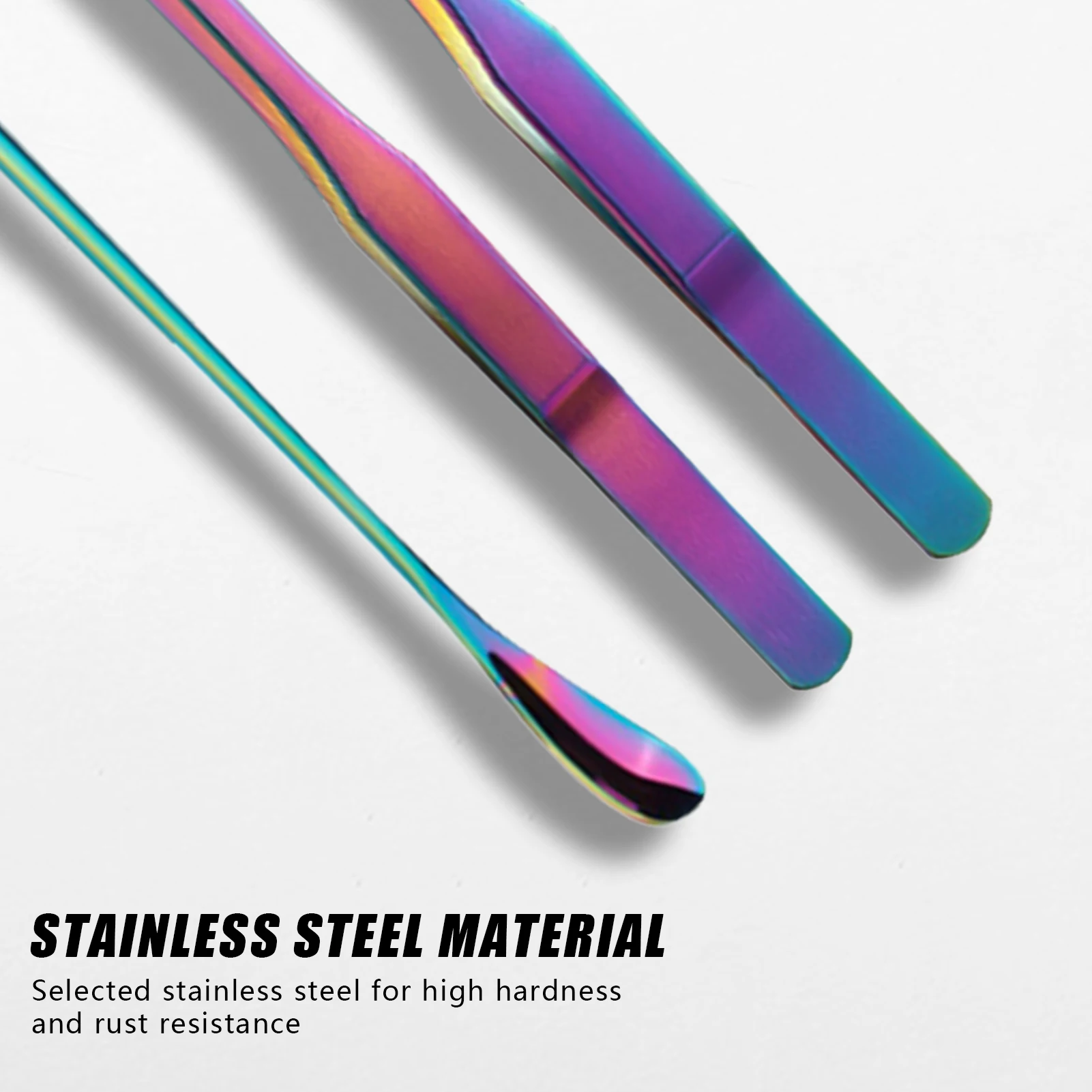 4pcs Reptile Feeding Tongs Aquascaping Tools Set for Pets Crab Turtle Planting Tweezers Stainless Steel Pet Feeding Clamp - Image 4