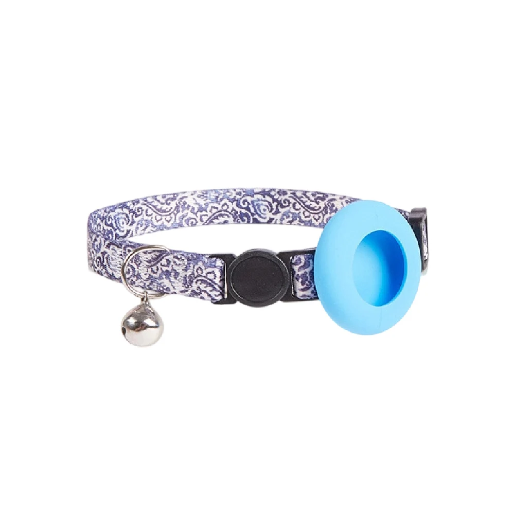 Adjustable Durable Cute Cat Collar GPS Tracker Protective Cover Reflective Washable Comfort Safe Buckle Pet Decoration Accessory - Image 9