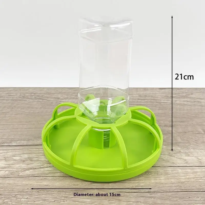 Poultry Thickened Feeder And Drinker Water Food Dispenser Automatic Chicken Birds Chick Waterer Feeding Rutin Chicken Trough - Image 8