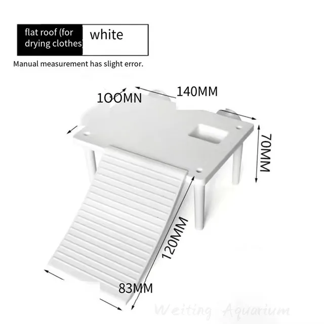 Filter drying platform, climbing platform, turtle drying platform, floating tank climbing water and land, aquarium accessories - Image 7