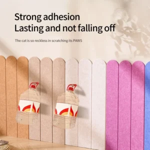 Vertical Wall Mounted Cat Scratcher Durable Sisal Mat Thickened Anti Scratch Wall Protector Pad Cat Furniture