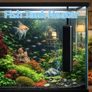 Automatic Mini Aquarium Heater Ceramic Constant Temperature Turtle Tank Heating Rod Rapid Heating with Sucker Thermostat Heater