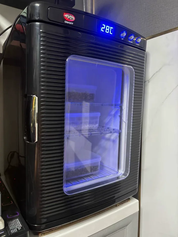 Mini Turtle Egg Automatic Incubator Reptile Hatcher for Lizards Portable Car Fridge with Cooling Heating 12V Reptile Incubator - Image 6