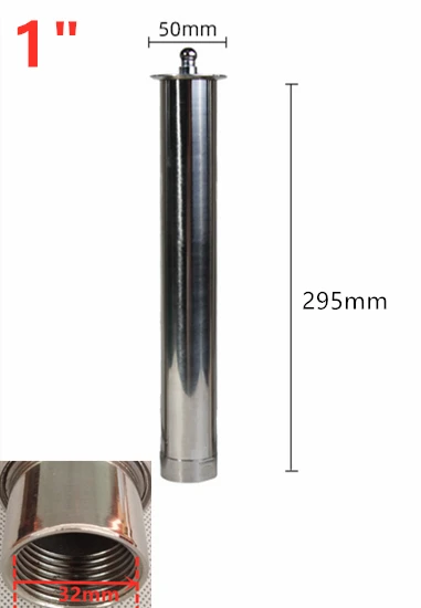 1/2" 3/4" 1" Brass Stainless Steel Mushroom Fountain Nozzles Garden Sprayer Head - Image 9