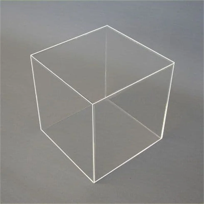 clear transparent acrylic mini table turtle, shrimp, goldfish,seaweed aquaculture tank small table fish tank - Image 2