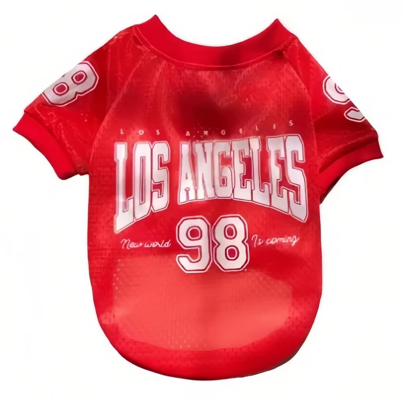 Summer LA Style Pet Dog Cooling Vest Dog Clothes Summer Breathable Shirt Small Medium Large Dog Puppy French Bulldog Pet Clothes - Image 8