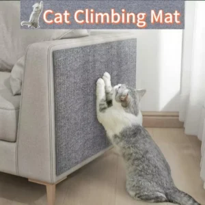 Wall Self-Adhesive Anti Cat Scratch Sofa DIY Cats Scratch Furniture  Protection Paws Sharpen Trimmable Carpet Cats Scratch Board