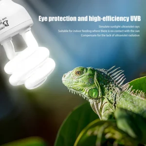 1 Piece 13/26W UV Rays Energy Saving Terrarium Basking Light 5.0 10.0 UVB Reptile Lamp Turtle Lizard Snake Reptiles Heating Lamp