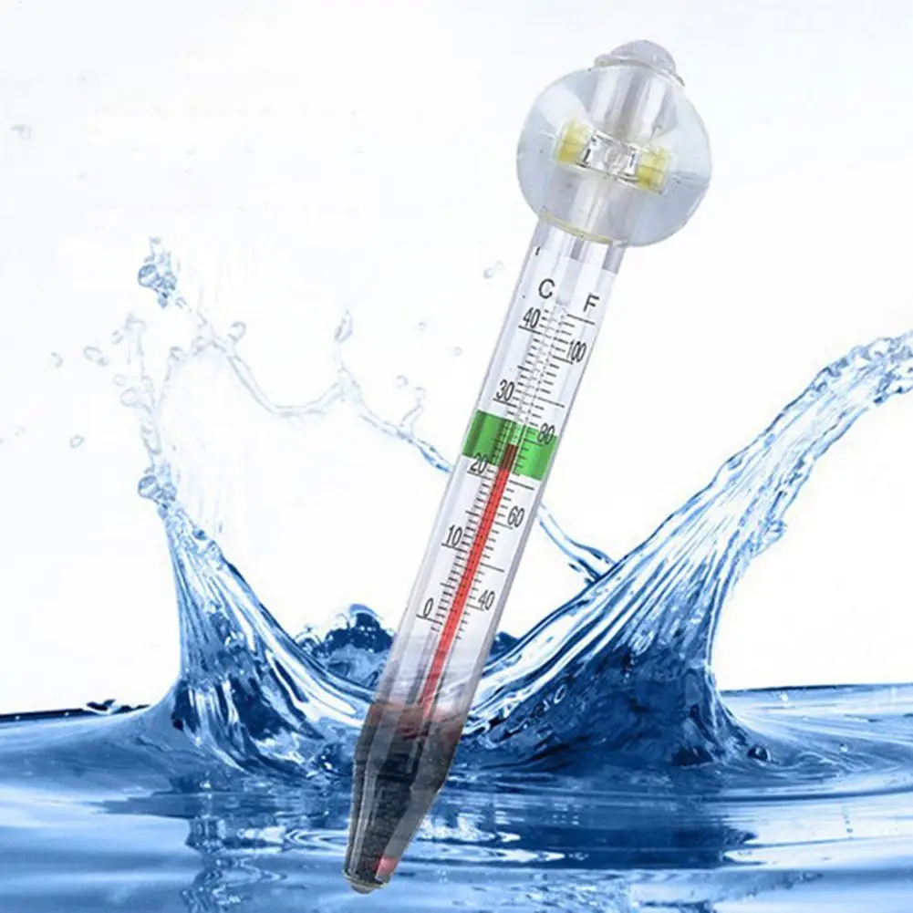 Fish Tank Temperature Meter Indoor Outdoor Fish Tank Vertical Hygrometer Household Floating Water Temperature Monitor for - Image 3