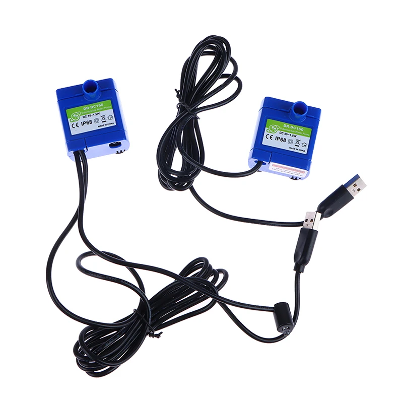 Mini DIY Low Noise Motor Pump 5V DC USB Water Pumps Accessories DR-DC160 for Pet Cat Drinking Bowl Water Dispenser Pet - Image 5