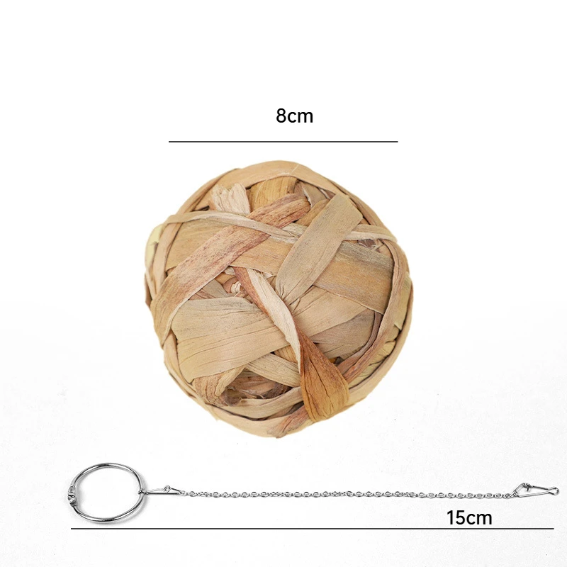 Training Bird Swing Biting Chewing Cage Toys Hanging Parrot Bird Molar Ball Toy Articles Parrot Bite Pet Bird Toy for Parrot - Image 9