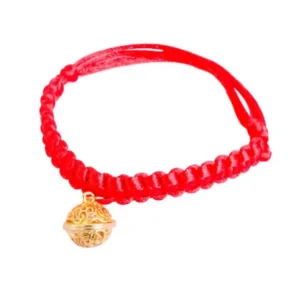 Traditional Red Rope Braided Cat Collar Adjustable Lucky Bless Cat Weave Necklace Chinese Style Hand Knit Cat Collar New Year