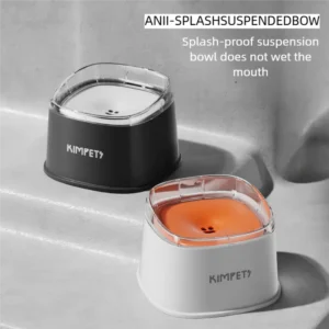 Spill Proof Water Bowl for Dogs Slow Drinking Bowl for Messy Drinkers 2000ml Large Capacity Pet Puppy Kitten Drinking Dispenser