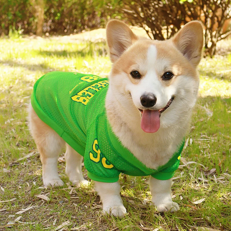 Summer LA Style Pet Dog Cooling Vest Dog Clothes Summer Breathable Shirt Small Medium Large Dog Puppy French Bulldog Pet Clothes - Image 4