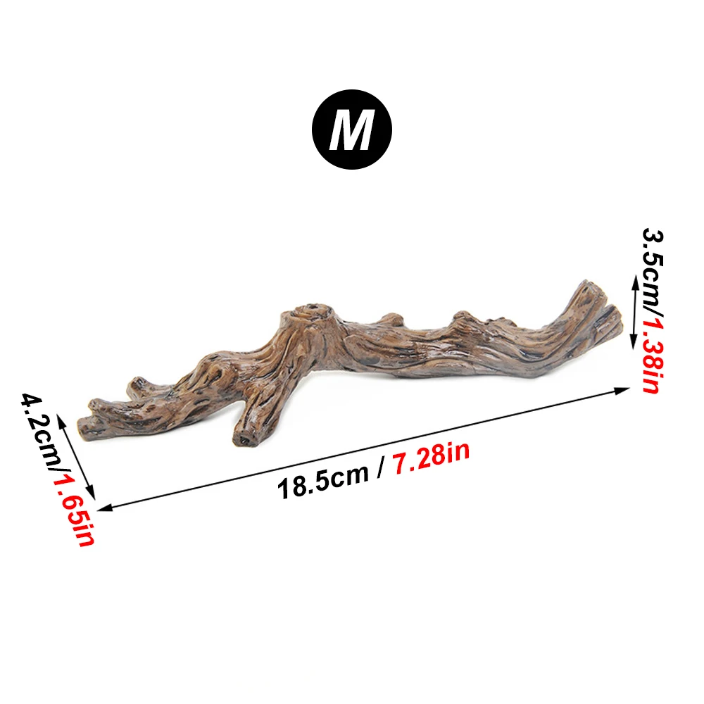 1PC Simulated Tree Branch Climbing Model for Lizard Gecko Reptile Terrarium Rainforest Landscape Decoration Aquarium Accessories - Image 7