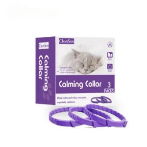 3-Pack Cat Calming Pheromone Collars, Each Lasts 60 Days, Reducing Anxiety And Stress Skin-Safe Adjustable Neckband For Cat