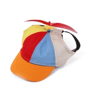 Pet Dog Propeller Hat Colorful Detachable Adorable Sunproof Breathable Replacement Summer Outdoor Decorative Cap Cat Supplies