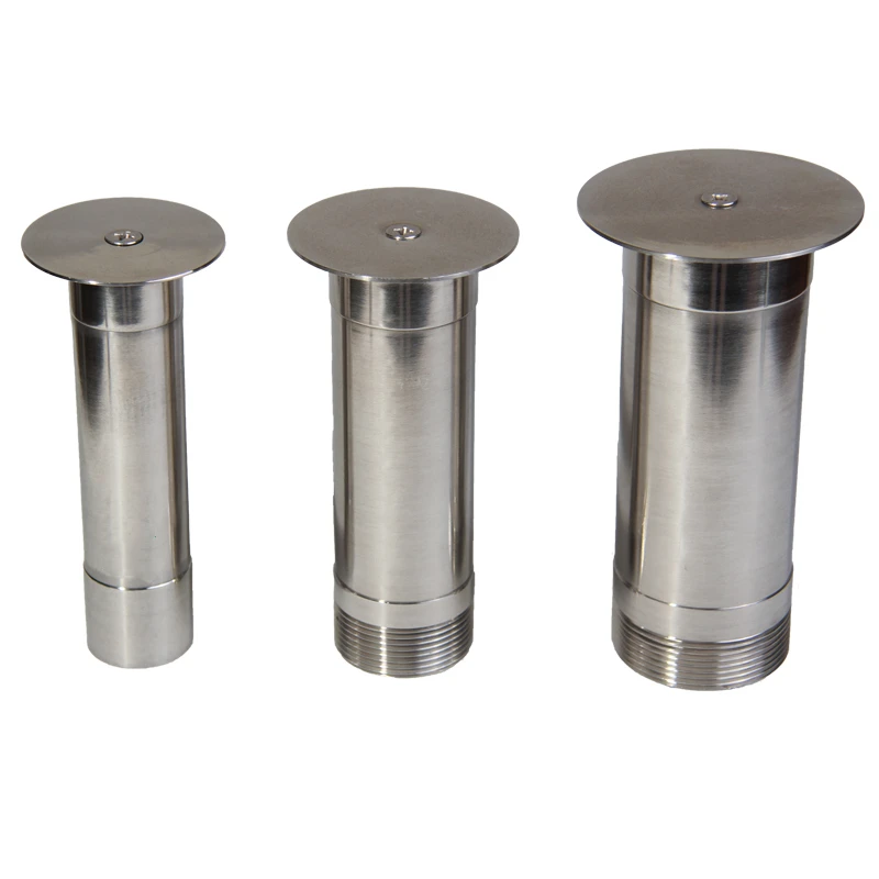 1/2" 3/4" 1" Brass Stainless Steel Mushroom Fountain Nozzles Garden Sprayer Head - Image 3