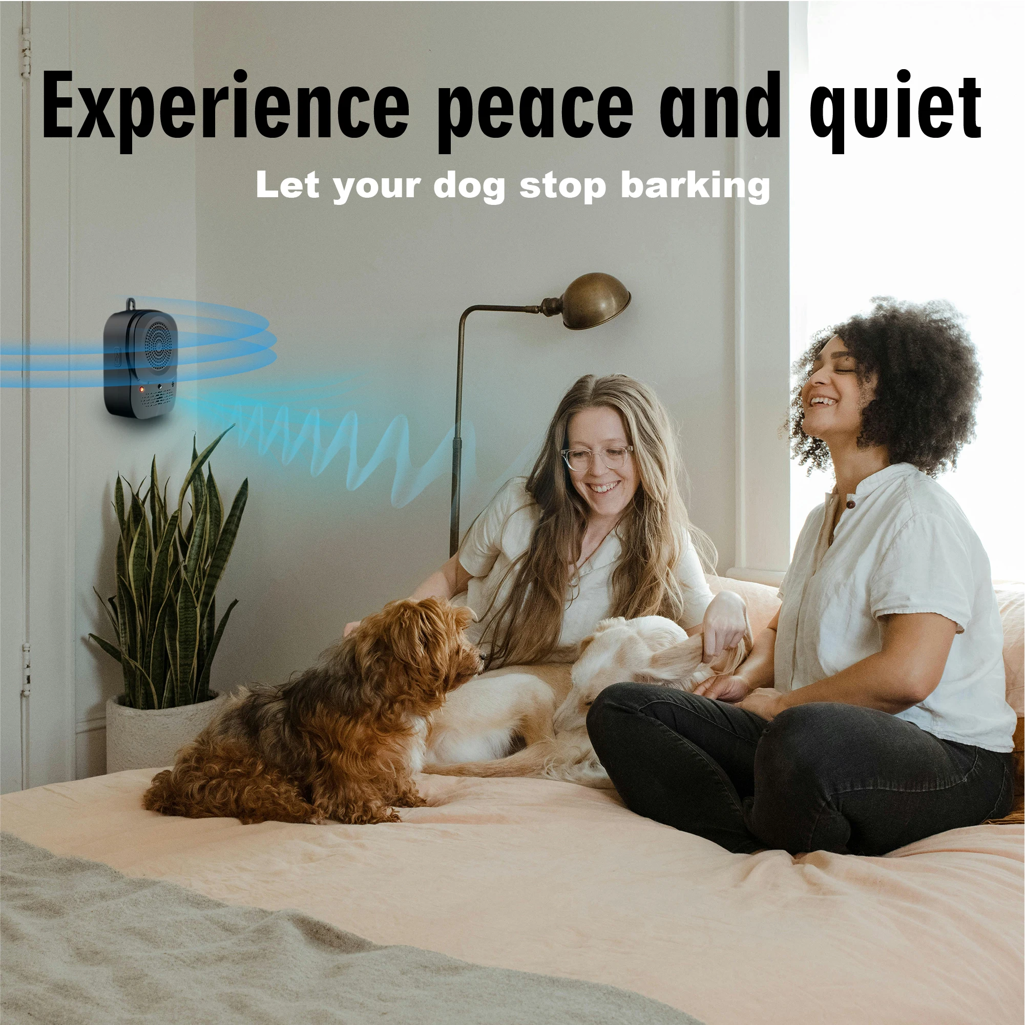 Ultrasonic Barking Stop Device Dog Driving Device Remote Control Noise Prevention Training Device Automatic Dog Barking Stopper - Image 2