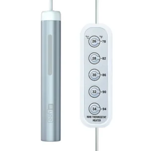 25/50/75W Aquarium Submersible Heater Adjustable Digital Display Turtle Heating Rod Suction Cup 26-34°C Water Heating Rod