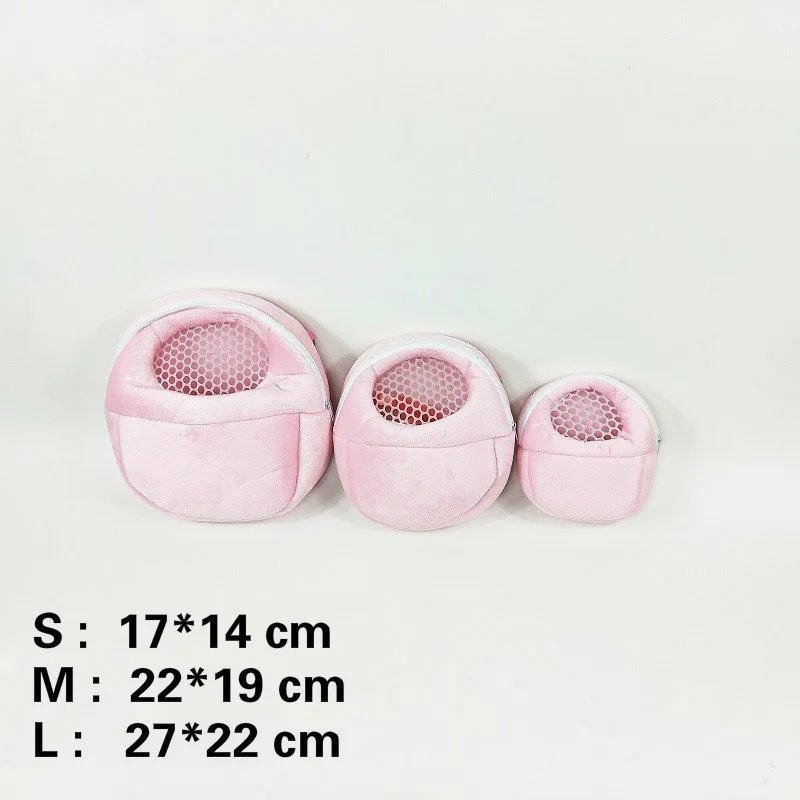 NEW Small Pet Carrier Rabbit Cage Hamster Chinchilla Travel Warm Bags Guinea Pig Carry Pouch Bag Breathable Pet Cage Rat Leash - Image 5