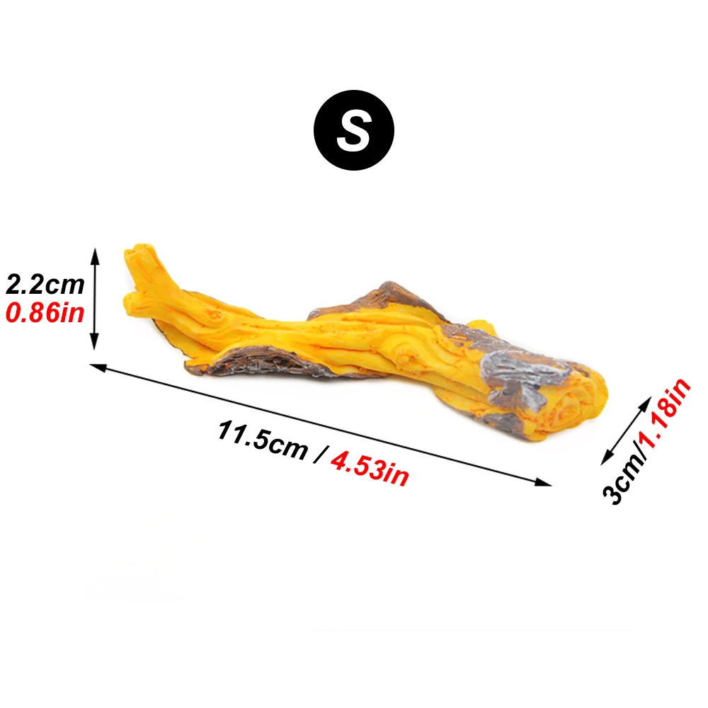 1PC Simulated Tree Branch Climbing Model for Lizard Gecko Reptile Terrarium Rainforest Landscape Decoration Aquarium Accessories - Image 10