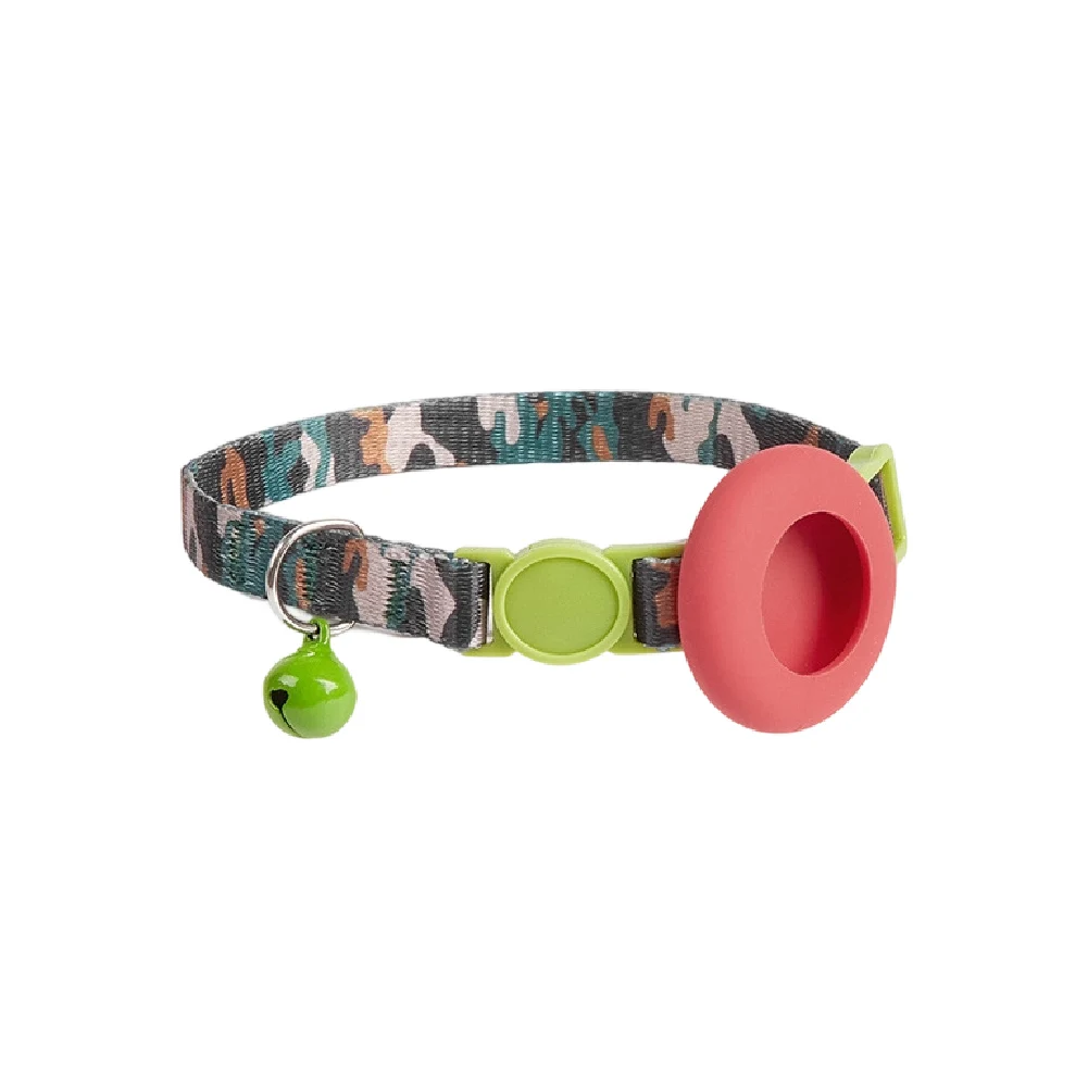 Adjustable Durable Cute Cat Collar GPS Tracker Protective Cover Reflective Washable Comfort Safe Buckle Pet Decoration Accessory - Image 8