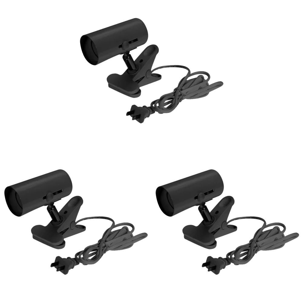 Turtle Fish Tank Reptile Heating Light Holder 360 Degree Rotation E27 Lamp-socket Clip-on Bulb with Lamp Clip Cover уф лампа для - Image 17