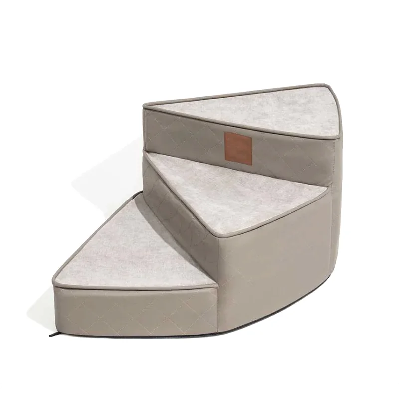 2/3/4 Step Pet Stairs Water-repellent Faux Leather Removable Spiral Small Dog Ramp Ladder Non-Slip Dog/Cat Steps Pet Supplies - Image 10