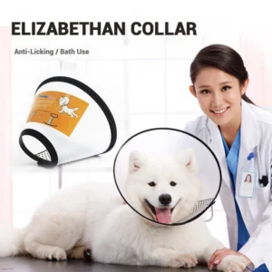Anti-Bite Licking Cone Collar for Cats And Dogs Pet Protective Wound Healing Recovery Ring Essential Pet Care Accessory