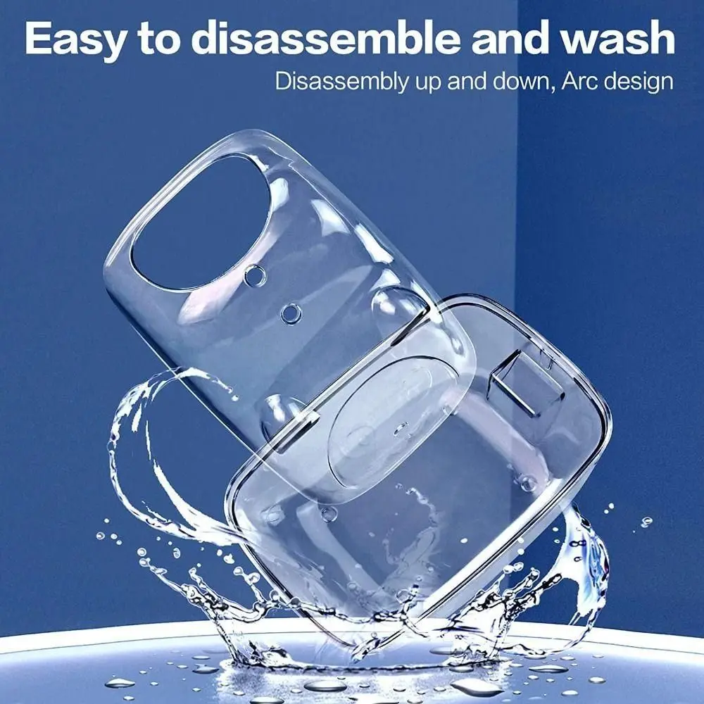 Transparent Plastic Small Bathtub for Hamsters Toilet Cage Guinea Pig Hamster Sand Bath Cage Mouse Box Hamster - Image 4