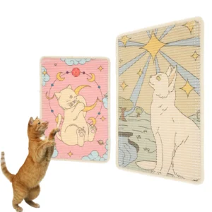 Self-Adhesive Anti Cat Scratch Board Crawling Mat Sisal Sofa Furniture Protection Pet Cats Paws Sharpen Toys Wear Resistant