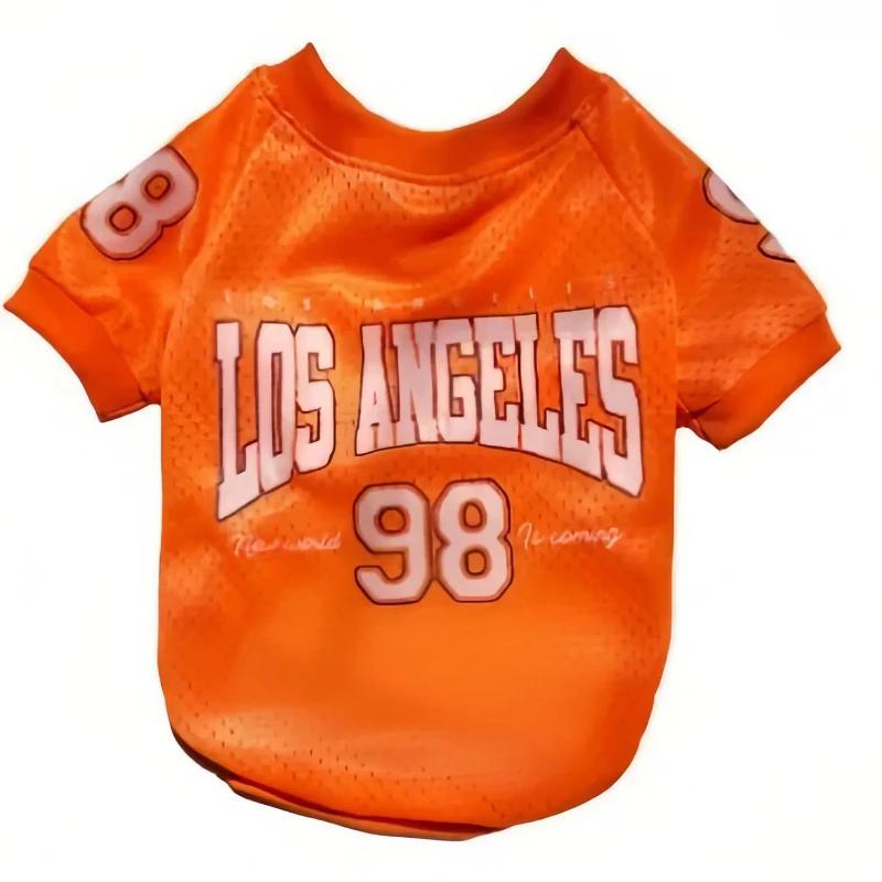 Summer LA Style Pet Dog Cooling Vest Dog Clothes Summer Breathable Shirt Small Medium Large Dog Puppy French Bulldog Pet Clothes - Image 7