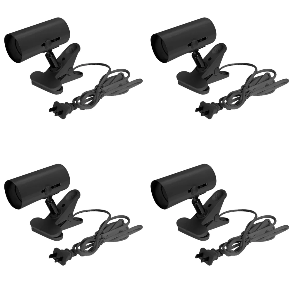 Turtle Fish Tank Reptile Heating Light Holder 360 Degree Rotation E27 Lamp-socket Clip-on Bulb with Lamp Clip Cover уф лампа для - Image 14