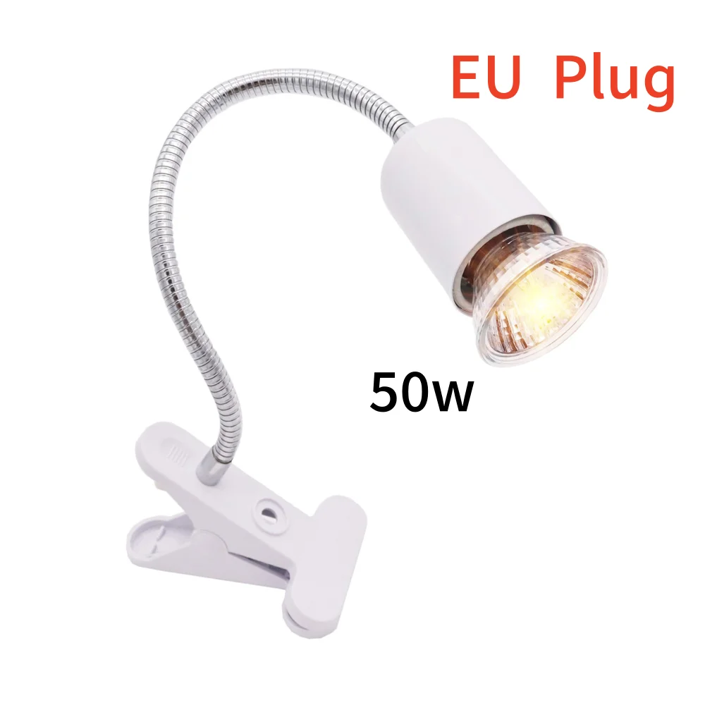 Reptile Heat Lamp With US EU Power Cord Rotatable Basking Spot Light Simulated Sunlight For Turtle Lizard Dimmable Heating Lamp - Image 11