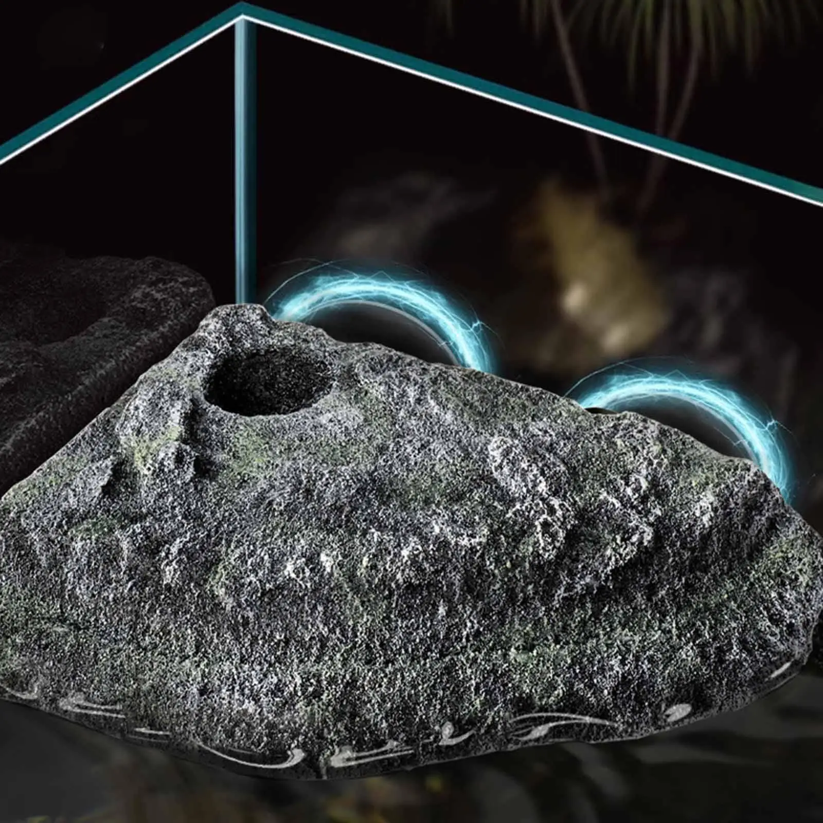 Turtle Basking Platform Climbing Ramp Resin Ornament Reptiles Dock for Bearded - Image 9