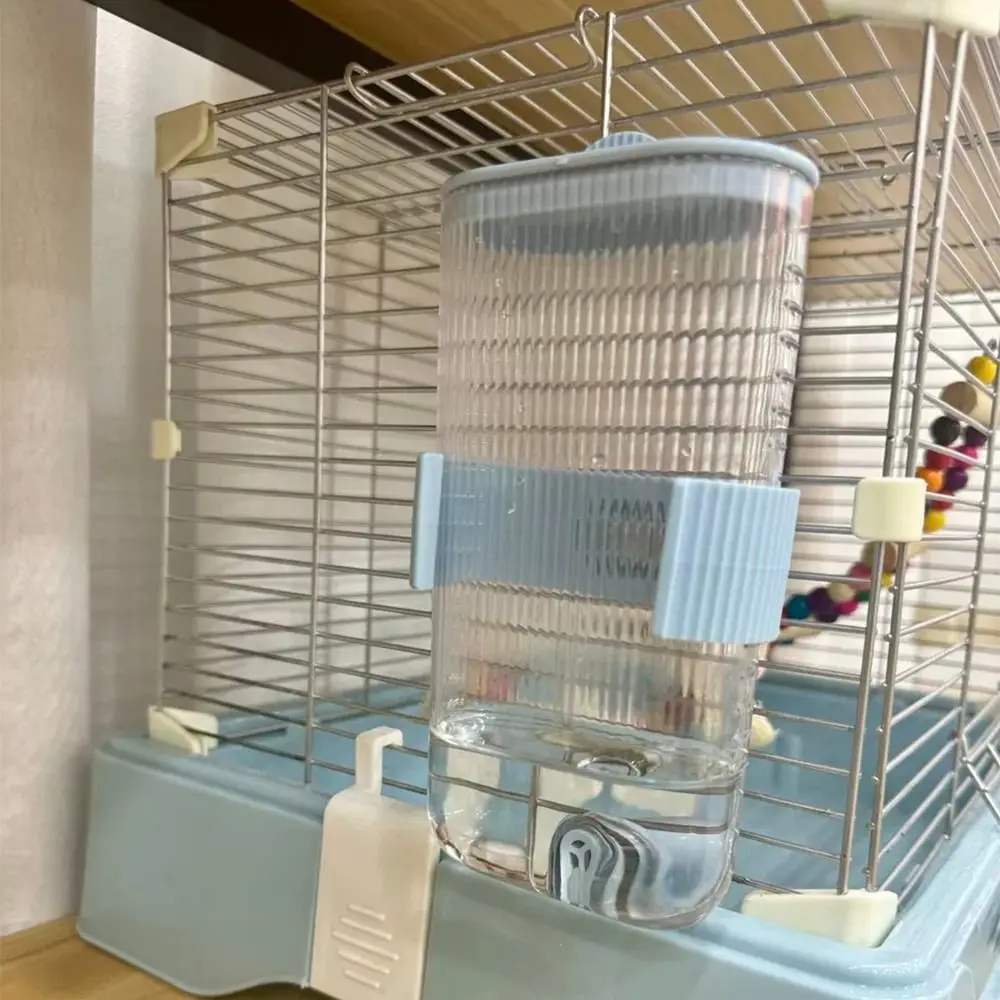 Wall Mount Bird Water Drinker No Drip with Scale Rabbit Water Dispenser Portable Automatic Parrot Water Bottle for Bird Cage - Image 2