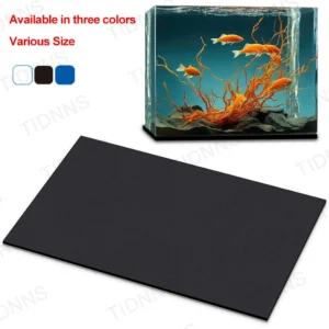 Fish Tank Mat Aquarium Anti-Slip Pad Shock-Absorbing Mute Thickened Black Mat Turtle Tank Landscaping Environmental Insulation