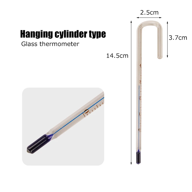 8 Styles Cordless Aquarium Thermometer Lcd Digital External Thermometer Glass Thermometer Fish Tank Mini Suction Cup Thermometer - Image 9