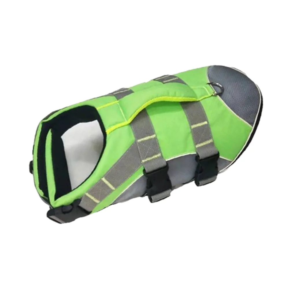 Reflective Dog Life Jacket Adjustable Breathable Pet Safety Vest Enhanced Buoyancy Oxford Cloth Swimming Clothes Beach - Image 9