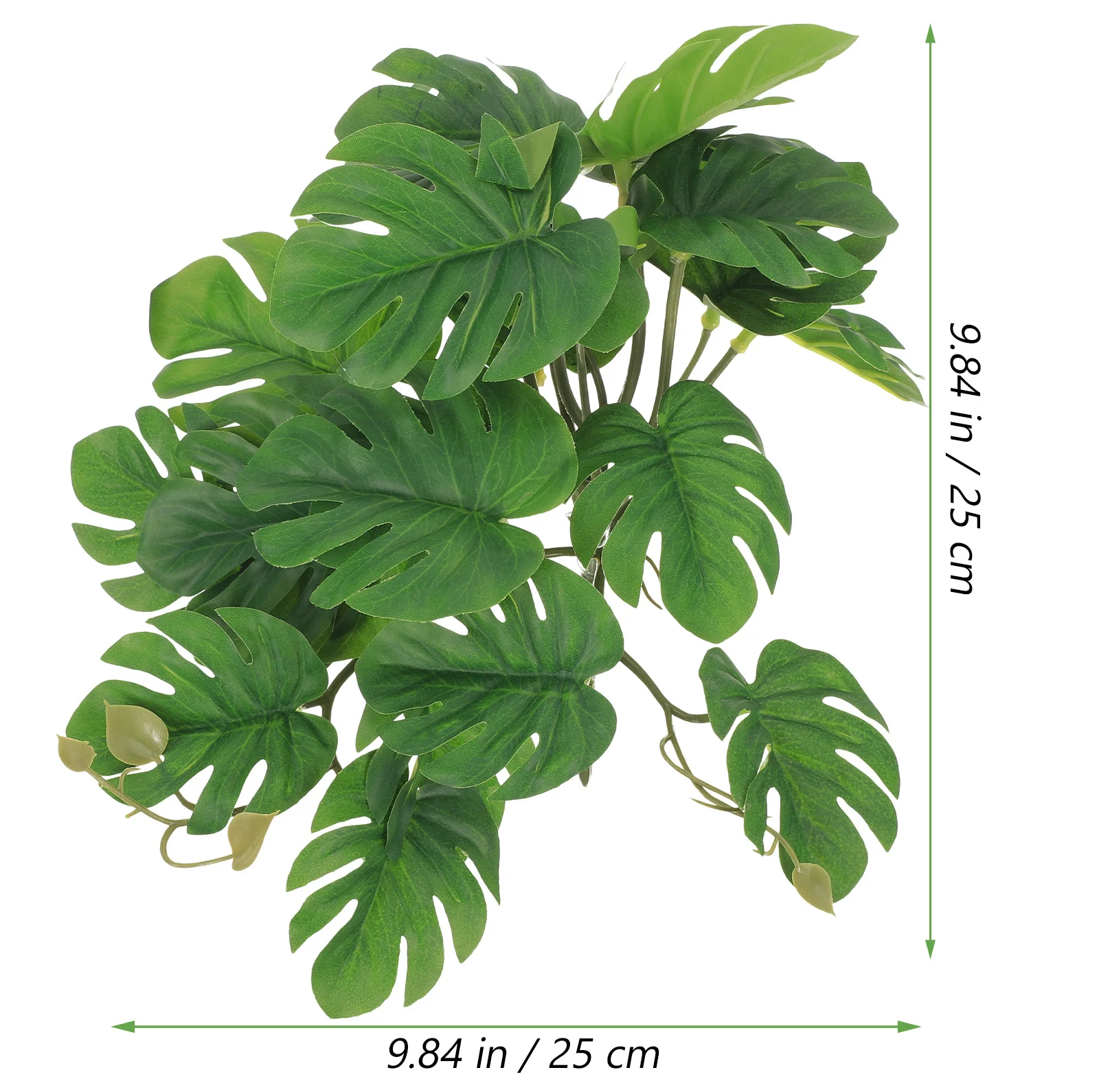 Reptile Plants For Terrarium Aquarium Landscaping Plant Reptile Tank Decor Fake Plants Fish Tank Decorations Pet Supplies - Image 6