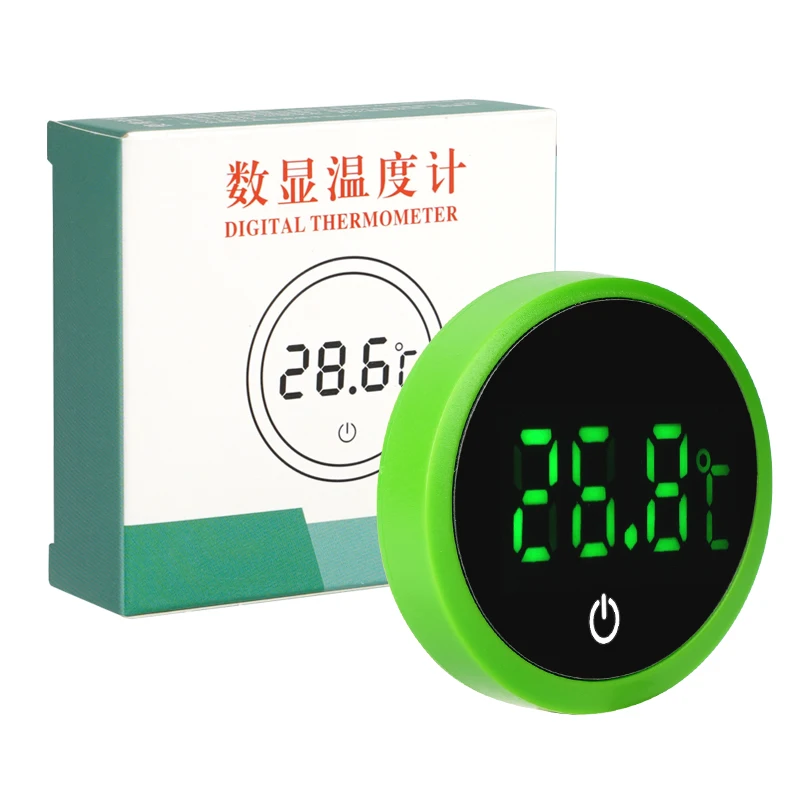 8 Styles Cordless Aquarium Thermometer Lcd Digital External Thermometer Glass Thermometer Fish Tank Mini Suction Cup Thermometer - Image 13