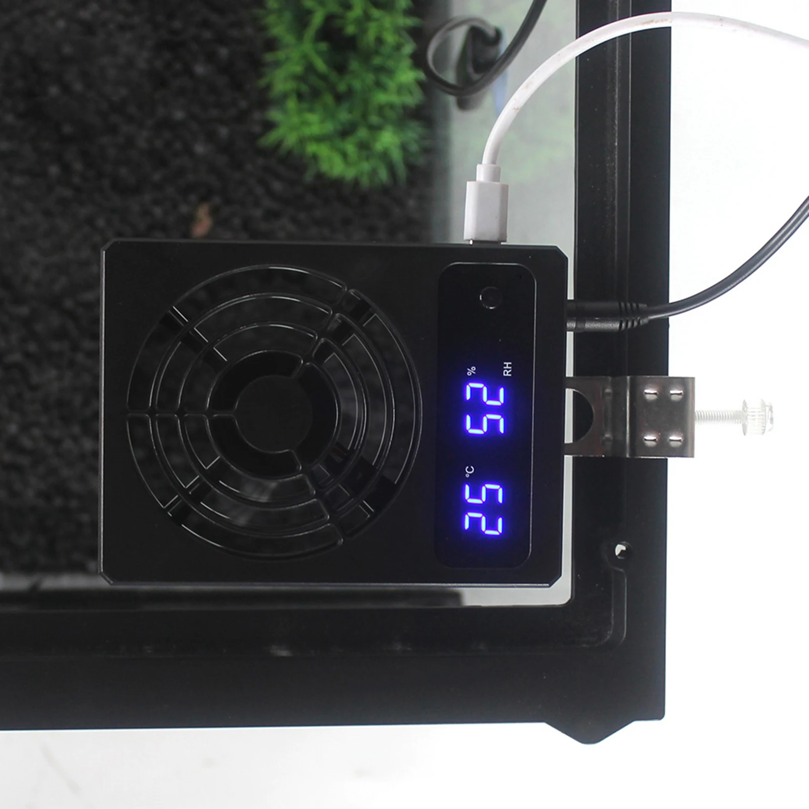 Temperature Control Fan for Reptiles Amphibians with Automatic Switch Available Humidity Settings Fan Dehumidifier Pets Products - Image 4